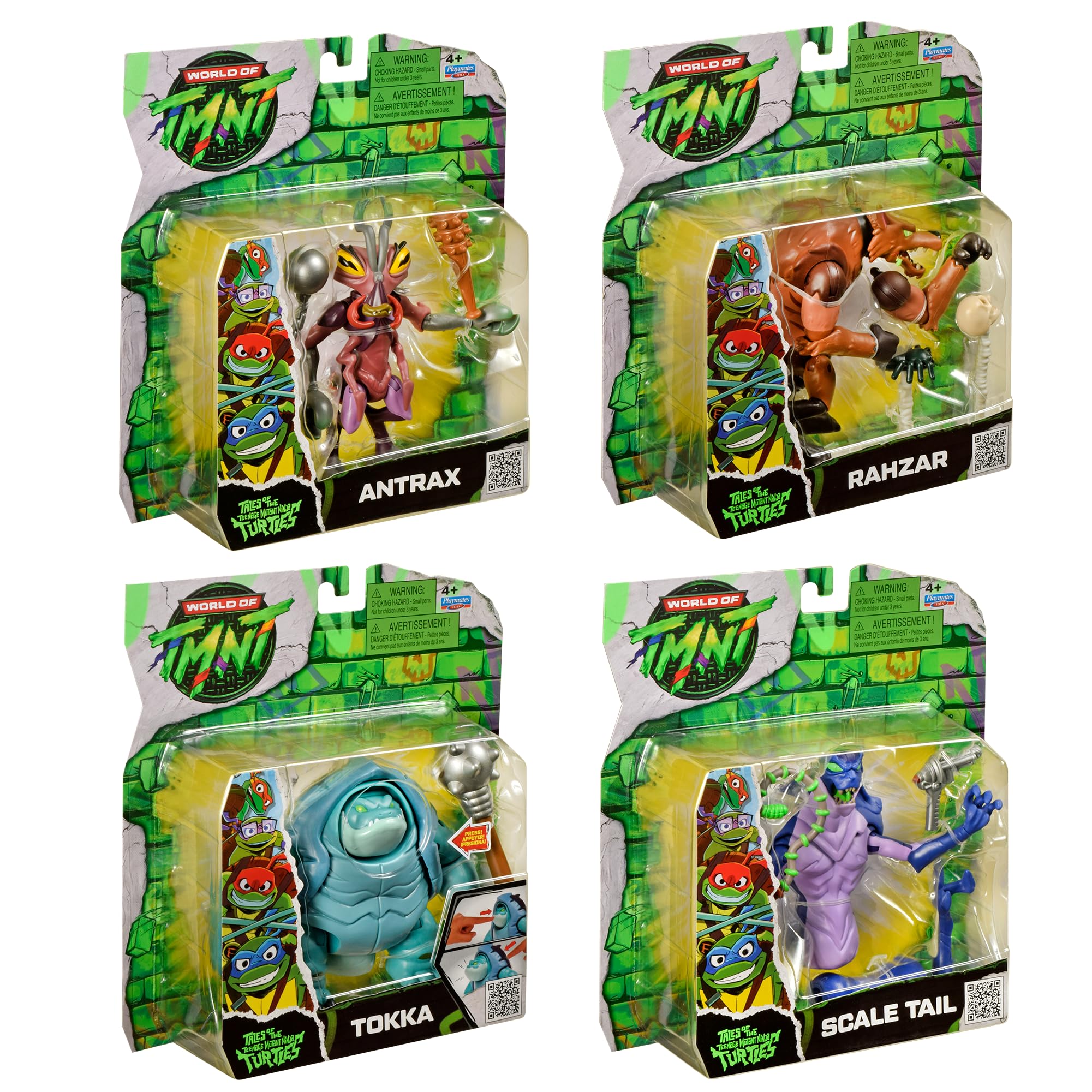 Amazon.com: Tales of Teenage Mutant Ninja Turtles: 4.5” Monster